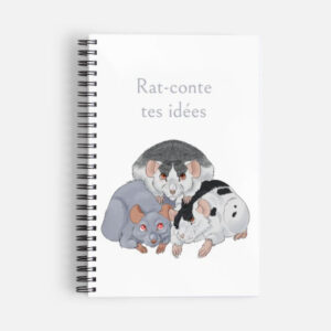 Carnet de Notes Rats - Precommande